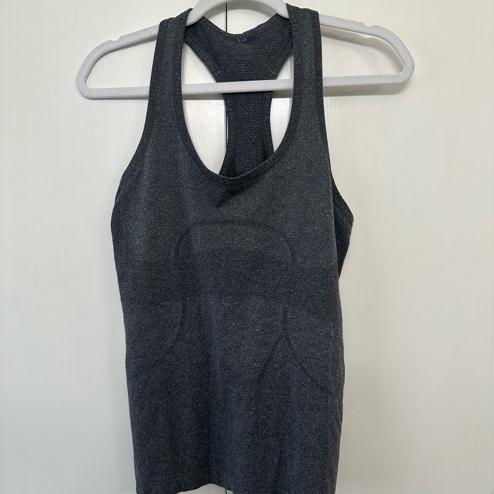 lululemon athletica Charcoal Tank Top
